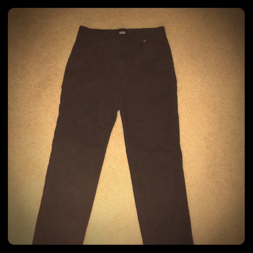 Black Vans Pants